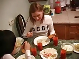 Amateur Russen in de keuken